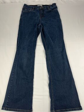 Signature by Levi Strauss Women's Dark Blue Flare Jeans